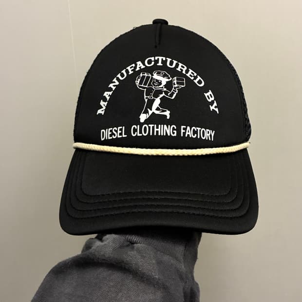 (F)DIESEL 디젤 C-knut 메쉬캡 트러커캡 모자