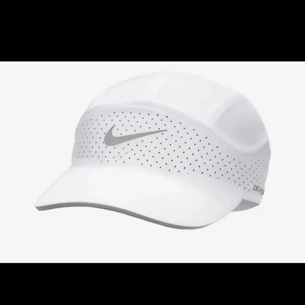 나이키 드라이핏 ADV 플라이 언스트럭처 에어로빌 에어로어댑트 캡 화이트