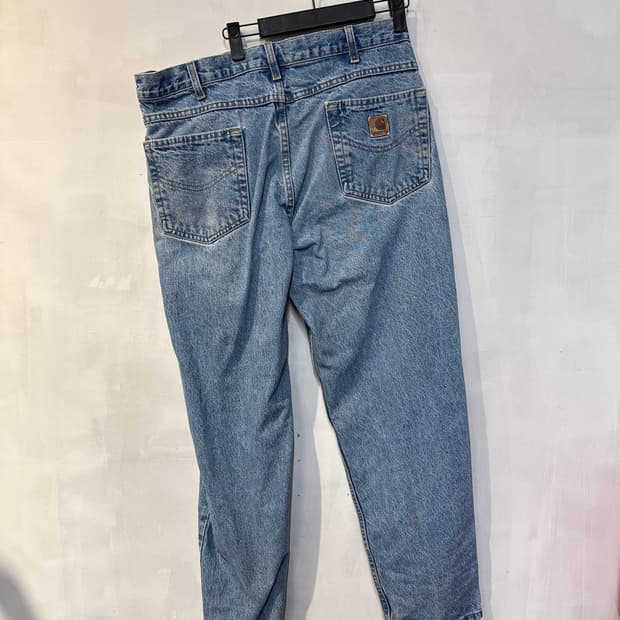 칼하트 B17 연청 데님팬츠