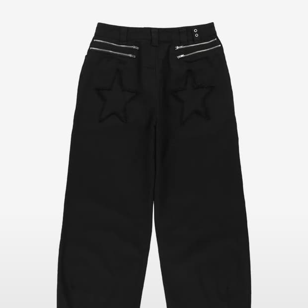 더콜디스트모먼트 star pocket pants