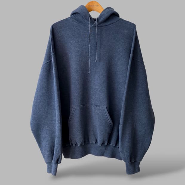 (XL)빈티지 러셀 블랭크 스웨트 후드티셔츠