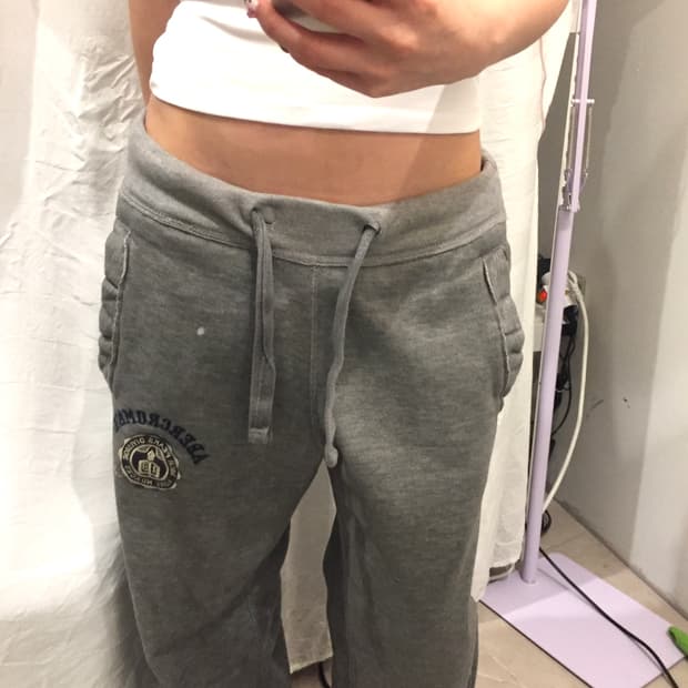 Abercrombie 아베크롬비 기모 트레이닝팬츠