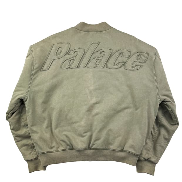 팔라스 워시 아웃 봄버 자켓 더 딥 그린