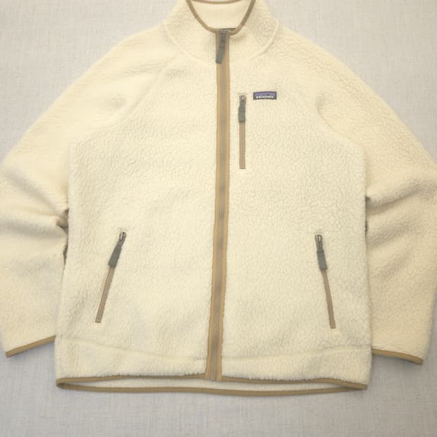 파타고니아 아이보리 레트로X 플리스 자켓