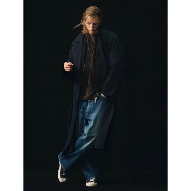 26ss Vintage Denim Logger Pants