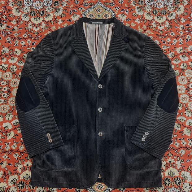 [105] 아르페지오 코듀로이 블레이저 다크브라운