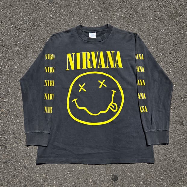 빈티지 너바나 롱슬리브