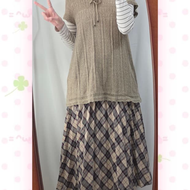 오트밀 모리 반팔니트