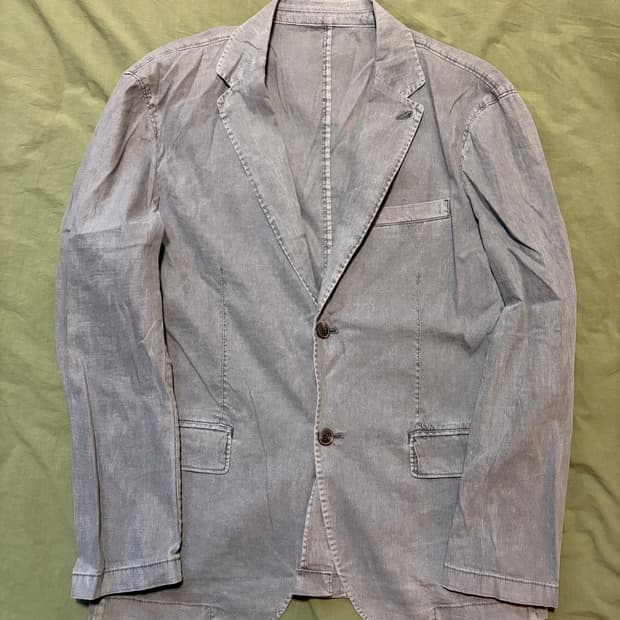 시리즈 린넨 코튼 자켓