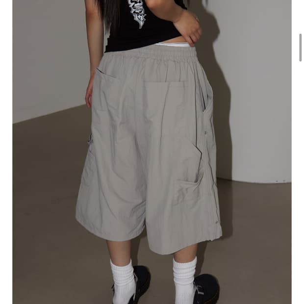 런츠 나일론 카펜터 버뮤다 팬츠