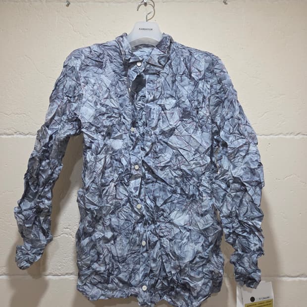 강혁 레디메이드 에어백 프린트 셔츠 새상품