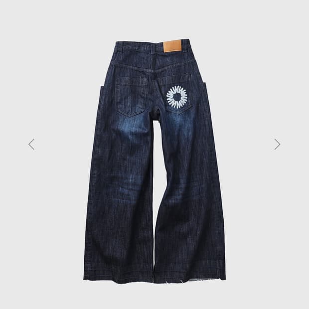 999휴머니티 빅 포켓 데님 팬츠