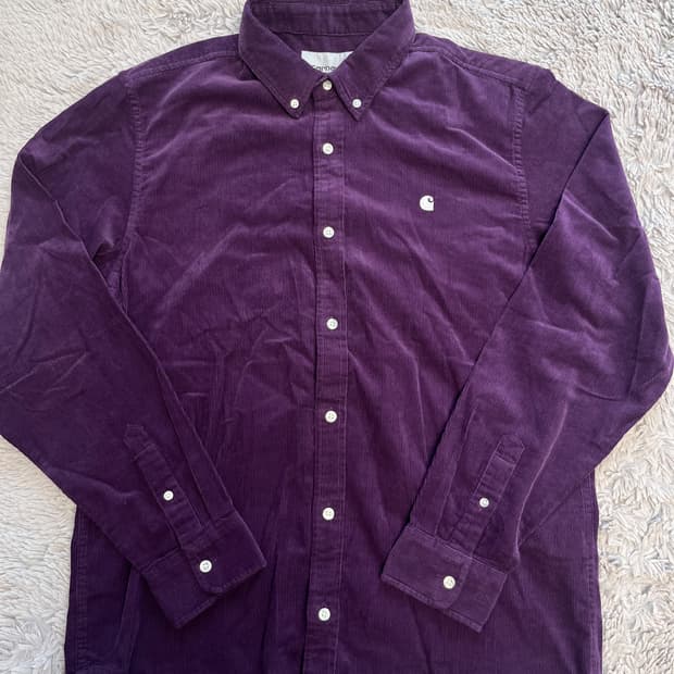 칼하트WIP 코듀로이 셔츠 [M]