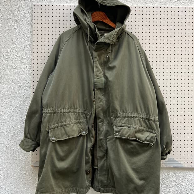 70s FRENCH ARMY M-64 MILITARY 개파카 모즈파카