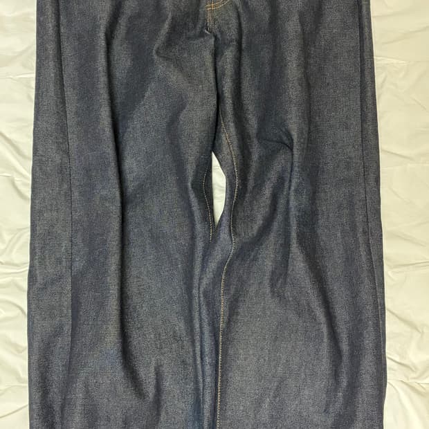 슈프림 리지드 배기 셀비지 진 리지드 인디고 - 25SS