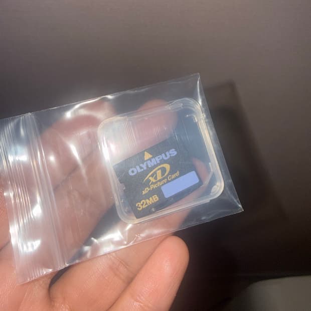 올림푸스 XD 카드 32MB + 리더기