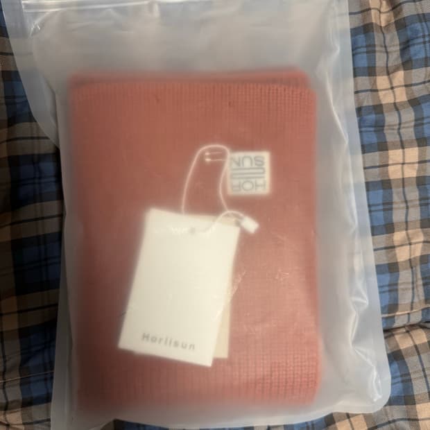 홀리선 머플러 러스트오렌지 미개봉 새상품