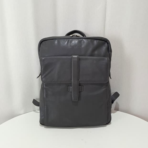 (택포) 쌤소나이트 천연가죽 백팩 C188