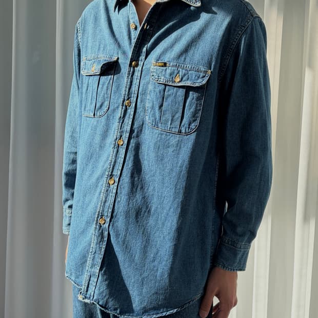 [M]Lee 리 데님 워크 셔츠
