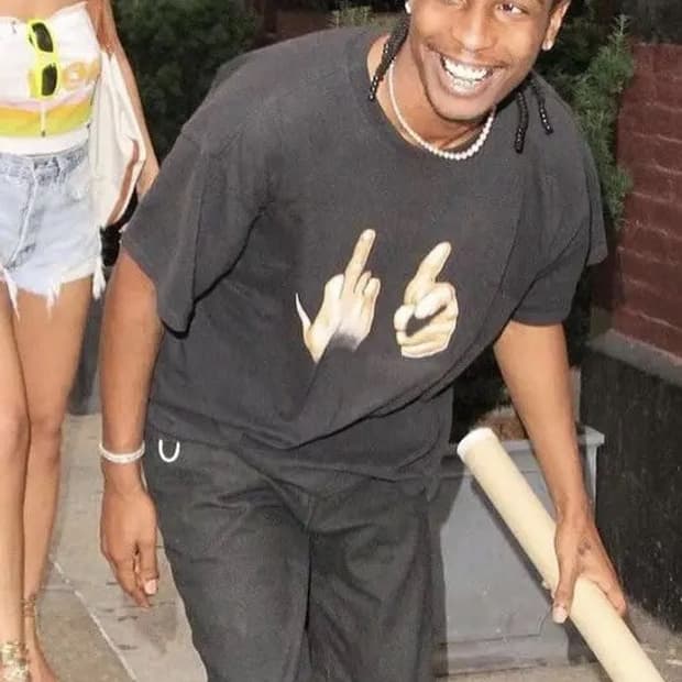00's Fxck You 티셔츠 에이셉라키 빈티지 티셔츠