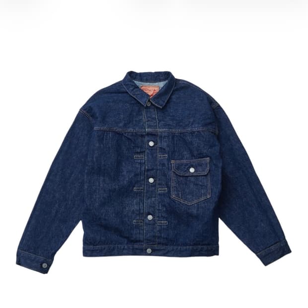 오어슬로우 1세대 원워시 데님자켓 2사이즈 M 6011