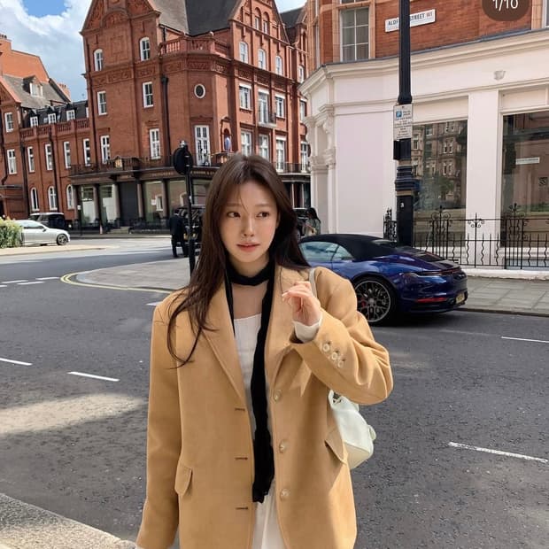 리즈 로이 스웨이드 자켓