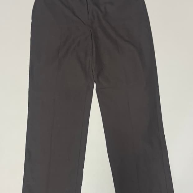 여성 타임 Time 가벼운 울 슬랙스 29.1인치 다크 브라운