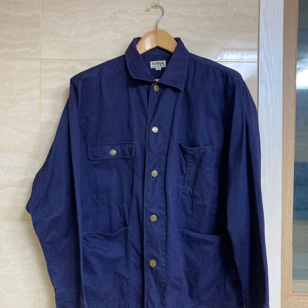 (L)Kansai jeans 네이비 워크 자켓
