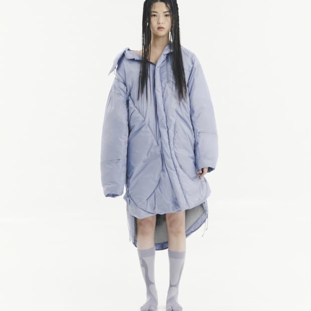 오호스 롱패딩 ojos Adjustable Long Puffer Coat