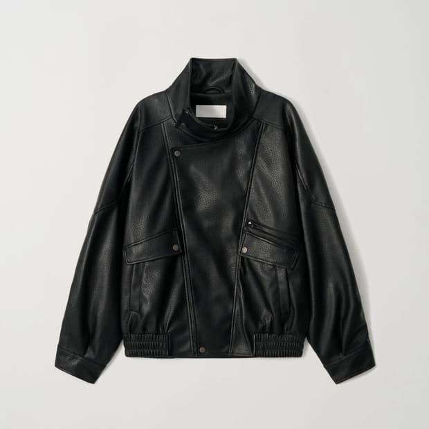 아수라 헤리티지 레더 점퍼