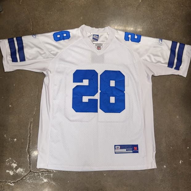 미국빈티지 NFL 댈러스 카우보이스 저지 반팔 유니폼