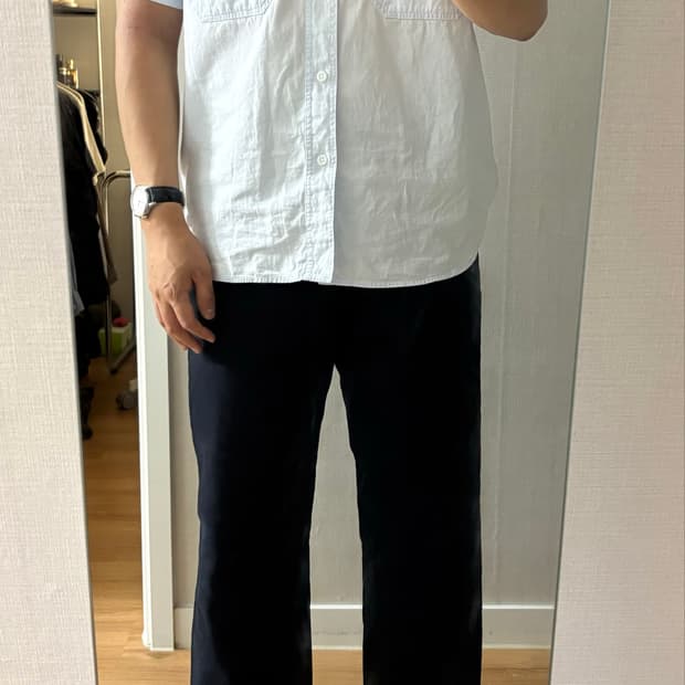 디그레 몰스킨 다크네이비 팬츠 s