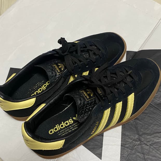 아디다스 가젤 블랙옐로우 