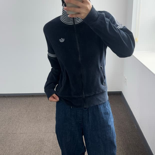 Adidas 아디다스 네이비 파이어버드 집업