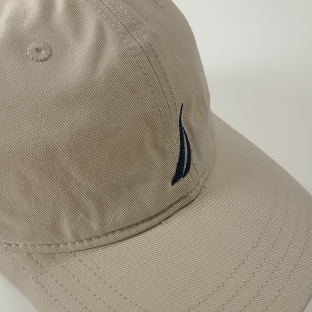 CK348 노티카 00s 라이트베이지 볼캡 모자