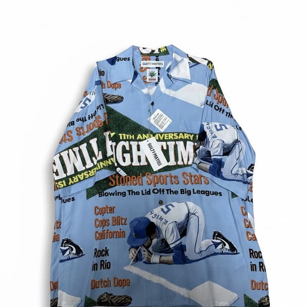 새상품 와코마리아 하이타임 셔츠 (L)