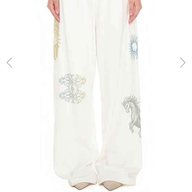 Waffle pants 새상품