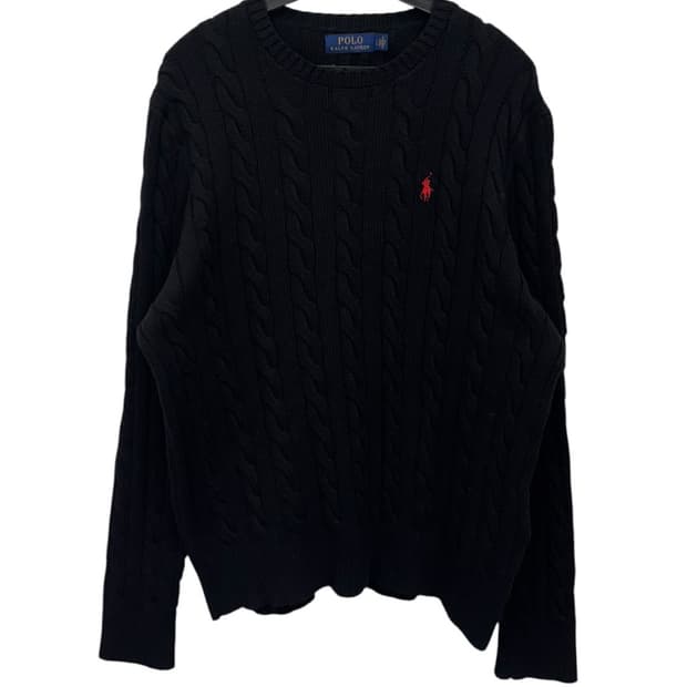 폴로랄프로렌 케이블 니트