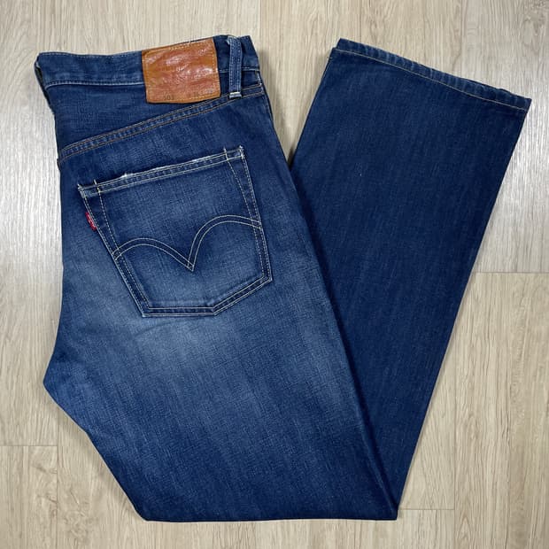 36) 00's 리바이스 재팬 502 하드워싱 데님팬츠