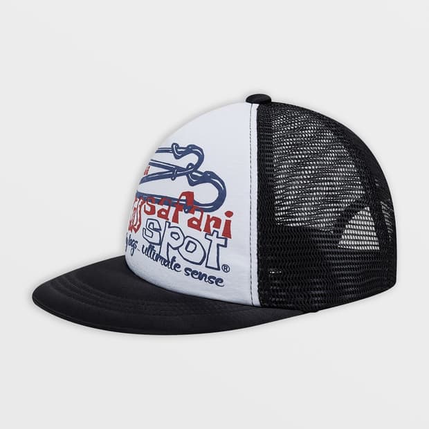 사파리스팟 트러커캡 메쉬캡 블랙