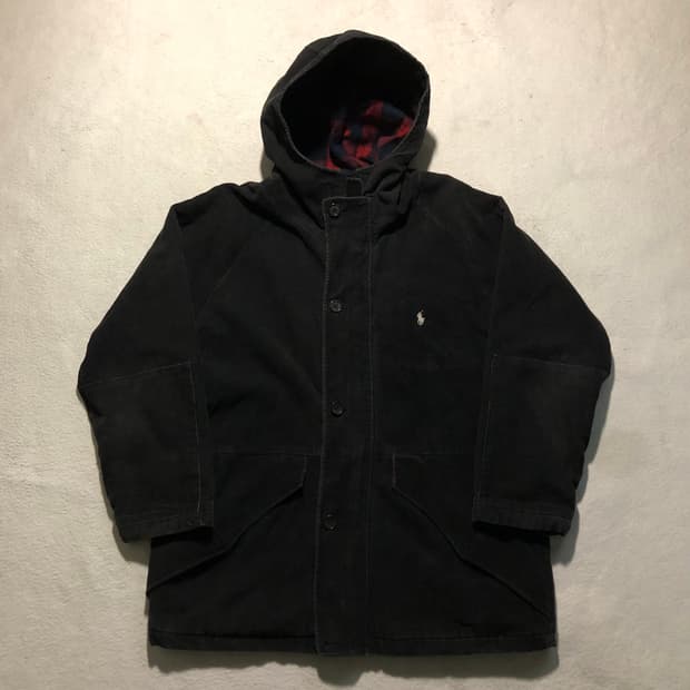 Polo Coduroy hood jacket (L)