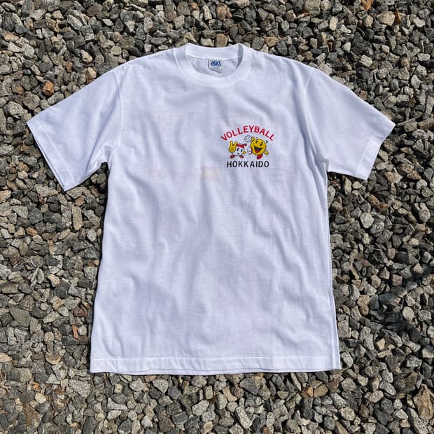 90s 아식스(made japan) 빈티지 반팔(실측확인)