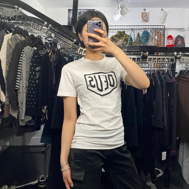 Deus Ex Machina 로고 프린팅 반팔 티셔츠