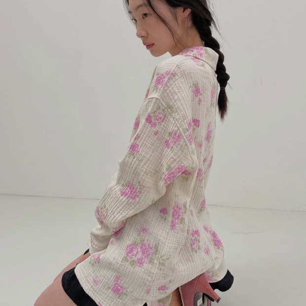 TULIP COLLAR OVERSIZED SHIRTS GRAND