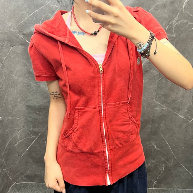 Old navy 반팔 후드집업 s440
