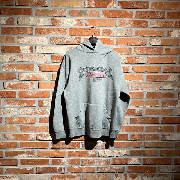 90s USA 빈티지 러셀 후드티 스웻 셔츠