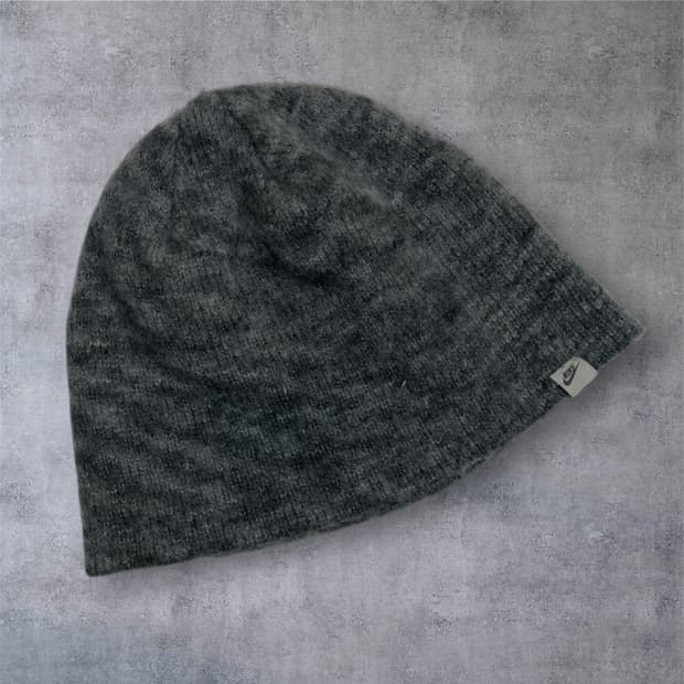 나이키 재팬 Nike 그레이 울 혼방 니트 비니 ONE SIZE