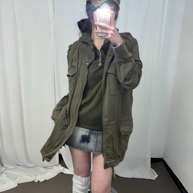 Bang Bang 00‘s 카키 집업