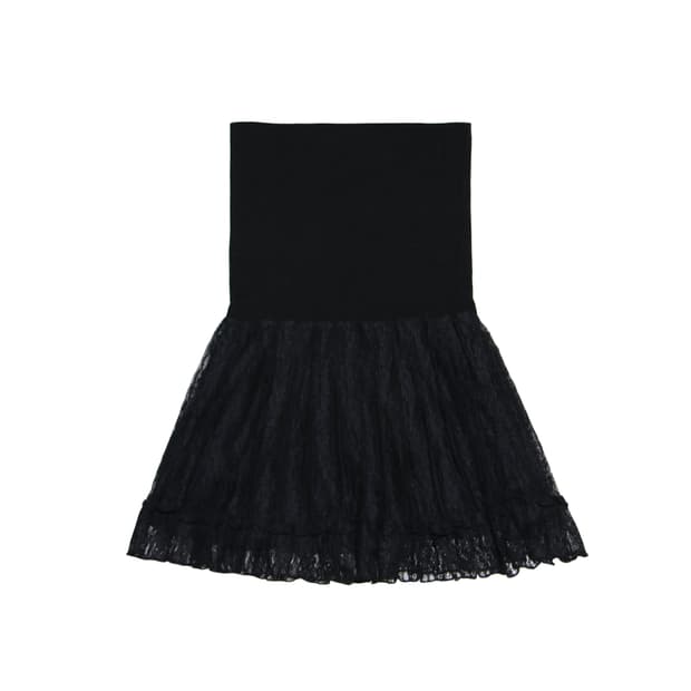 Lace Frill Tube top