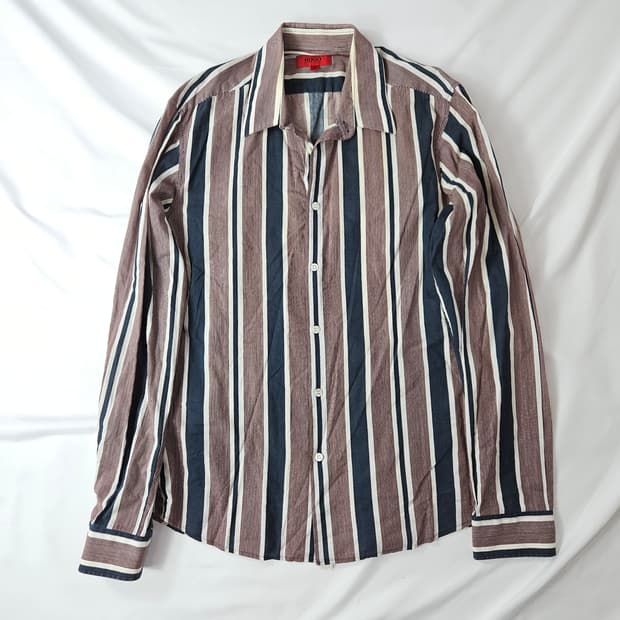 HUGO BOSS 휴고보스 스프라이프 셔츠 코튼